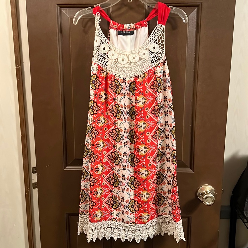Boho dress womens size 4